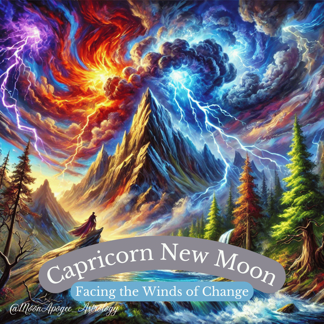 Capricorn New Moon: Facing the Winds of Change